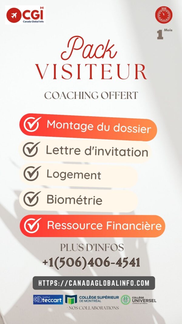 Pack Visiteur